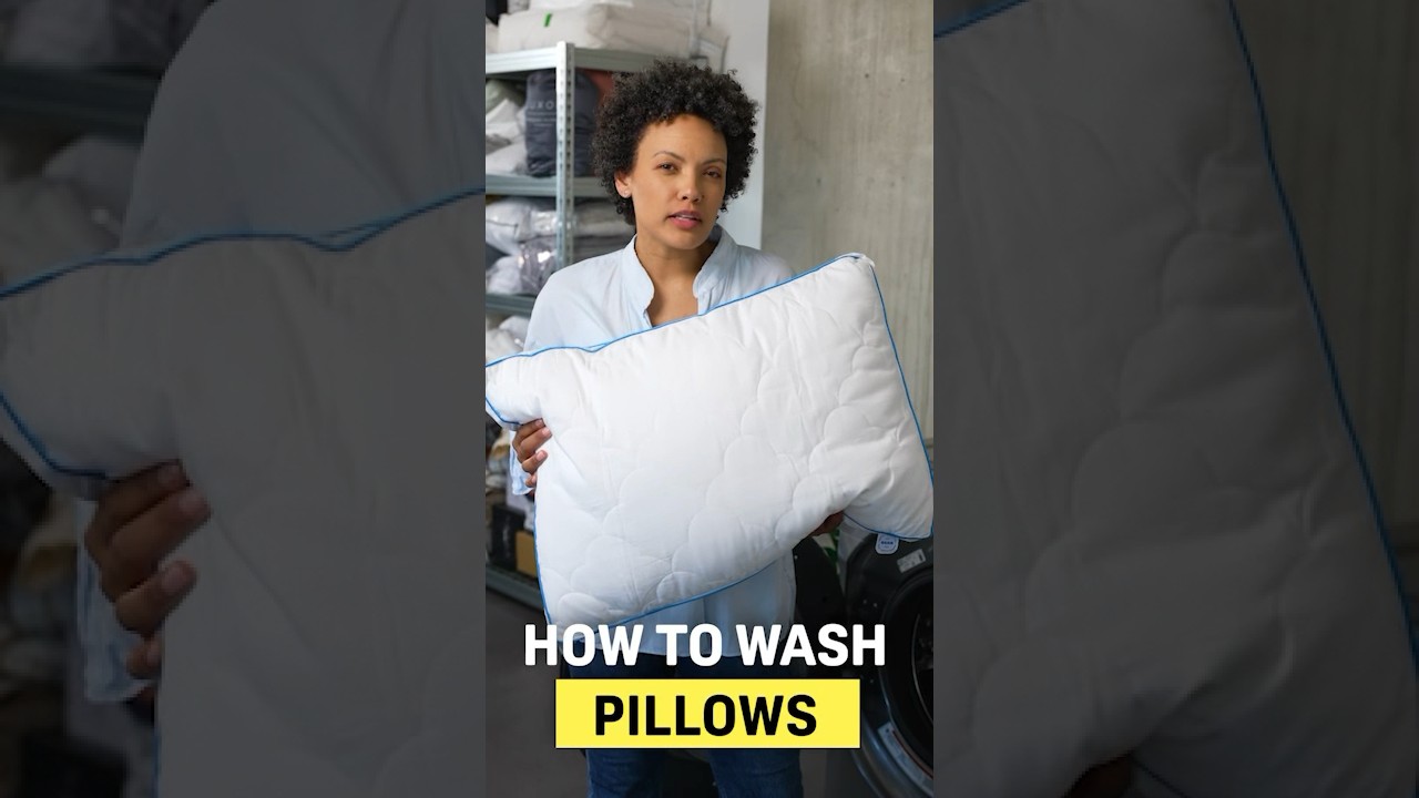 How to wash your pillow